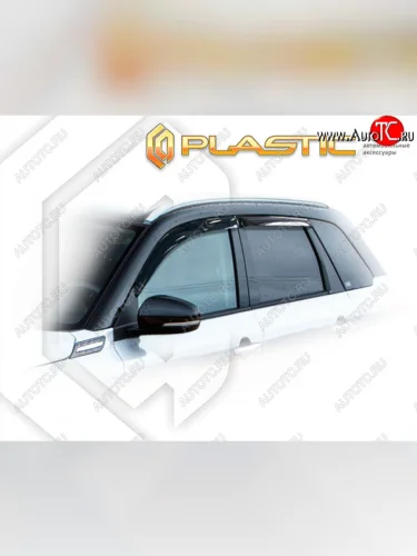 Дефлектора окон (Япония) CA-Plastic (Classic полупрозрачный) Suzuki Escudo  YEA1S,YD21S,YE21S (2015-2025) дорестайлинг, рестайлинг