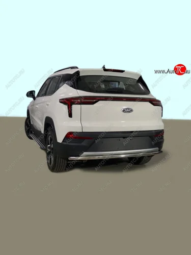 Защита задняя (нержавейка d42,4 мм), ТСС Тюнинг JAC JS4 (2021-2025)