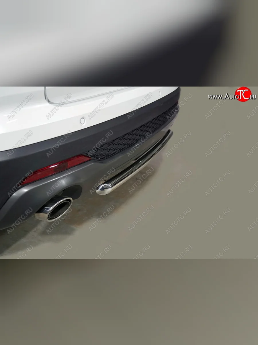 Защита задняя (нержавейка d42,4 мм), ТСС Тюнинг  Changan CS35 Plus (2021-2025)  с доставкой в г. Керчь