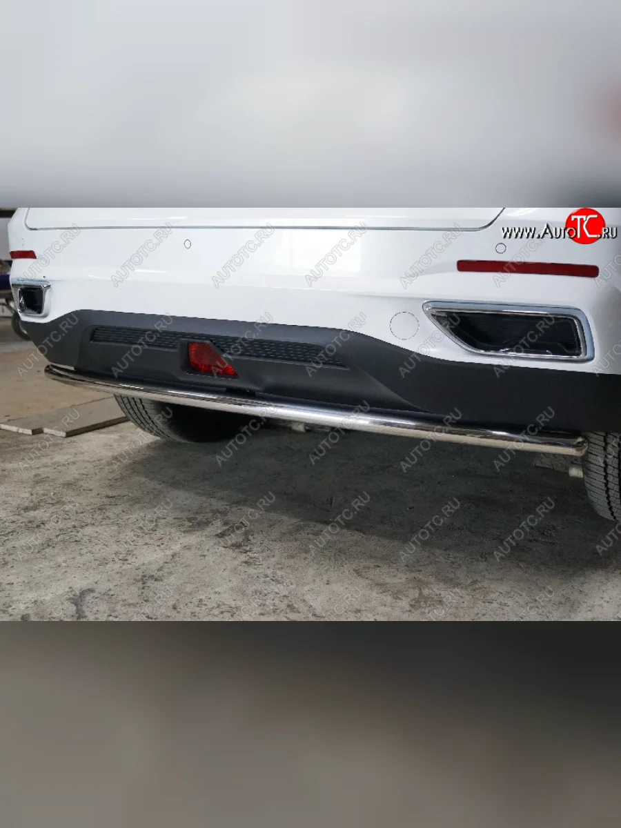 Защита задняя (нержавейка 42,4 мм), ТСС Тюнинг  Changan CS55 Plus (2021-2025)  с доставкой в г. Керчь