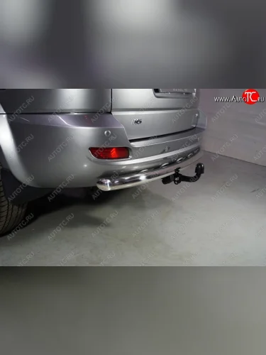 Защита задняя (нержавейка 60,3 мм), ТСС Тюнинг Haval H5 (2020-2023) рестайлинг