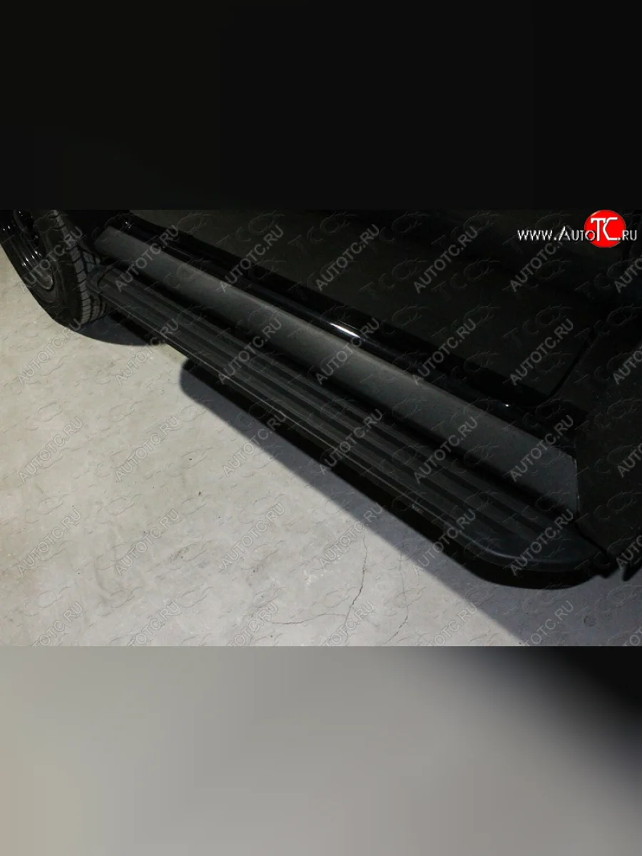 Пороги алюминиевые, ТСС Тюнинг Suzuki Jimny JB64 (2018-2025) (Slim line Black)  в Керчи Республика Крым