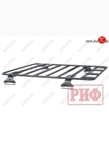 Багажник экспедиционный платформа 1200х1400 мм РИФ Toyota Hilux ( AN10,AN20,  AN20,AN30) (2004-2016) дорестайлинг, 1-ый рестайлинг,  2-ой рестайлинг