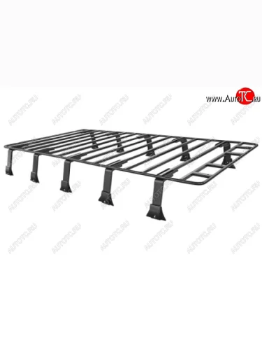 Багажник экспедиционный платформа 1500х2750 мм (для ам без люка) РИФ ГАЗ Соболь 2752 дорестайлинг цельнометаллический фургон (1998-2002)