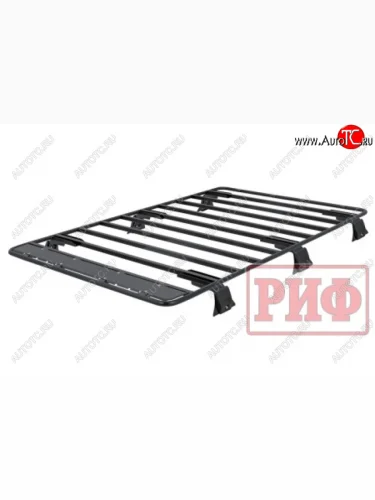 Багажник экспедиционный платформа 1350х2100 мм (высота крепежа 135 мм) РИФ Toyota Land Cruiser  70 (1999-2004) 5 дв. 2-ой рестайлинг