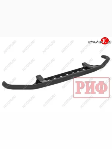 Бампер силовой защита штатного бампера РИФ (передний c защитой радиатора) Toyota Land Cruiser  200 (2007-2015) дорестайлинг, 1-ый рестайлинг