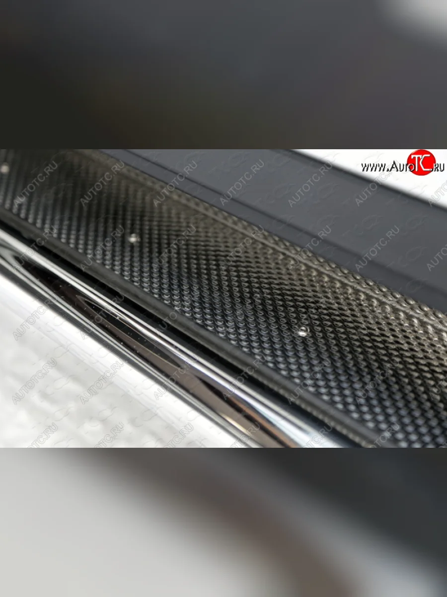 Пороги с площадкой 42,4 мм кроме F-Sport ТСС Тюнинг Lexus RX350 AL20 дорестайлинг (2015-2019) (нержавейка )  в Керчи Республика Крым