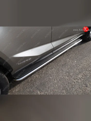 Пороги с площадкой 42,4 мм кроме F-Sport ТСС Тюнинг Lexus NX200T Z10 (2014-2017)
