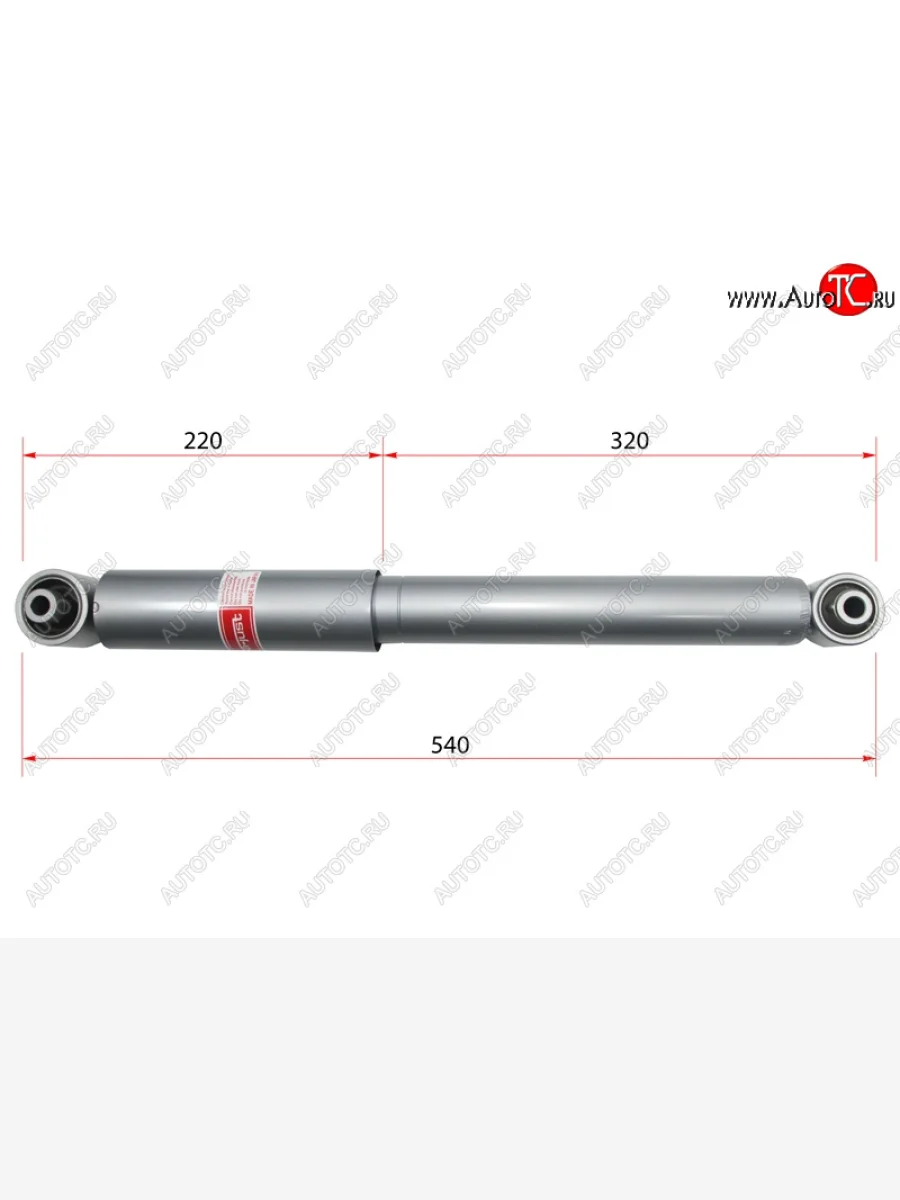 Амортизатор задний LH=RH SAT Nissan X-trail 2 T31 рестайлинг (2010-2015)  в Керчи Республика Крым