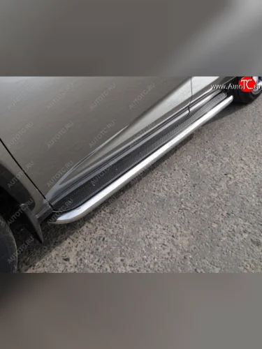 Пороги с площадкой 60,3 кроме мм кроме F-Sport ТСС Тюнинг Lexus NX200 Z10 рестайлинг (2017-2021)