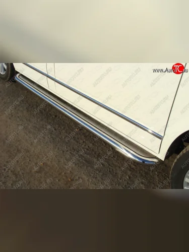 Пороги с площадкой 60,3 мм ТСС Тюнинг Volkswagen Multivan T6 дорестайлинг (2016-2019)