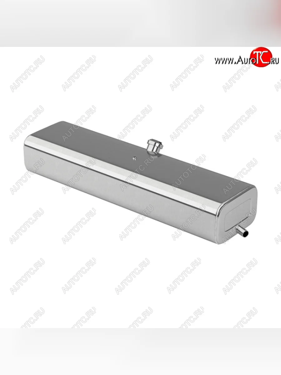 Топливный бак (аналог увеличенной ёмкости) 120 л. Дополнительный (243*383*1420) АЛЮМИНИЙ БАКОР Ford Transit цельнометаллический фургон (2014-2022) (горловина резьбовая, без комплектующих)  с доставкой в г. Керчь