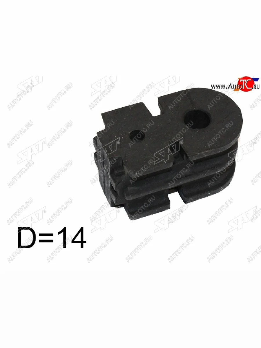 Втулка переднего стабилизатора SAT Nissan March 3 K12 хэтчбэк 5 дв. правый руль 1-ый рестайлинг (2005-2007)  в Перми Пермском крае