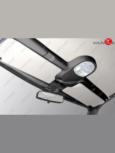 Облицовка потолка АПС ( OPTIMAL, черная с плафоном) Лада ВАЗ нива 4х4 2121 (Legend) 3 дв. 2-ой рестайлинг (2021-2025)