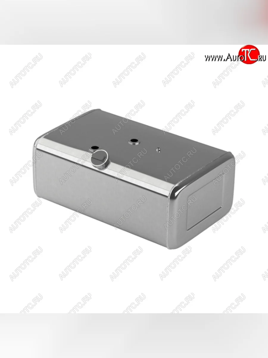 Бак топливный (аналог увеличенной ёмкости) 130 л. (320*510*870) АЛЮМИНИЙ БАКОР ГАЗ ГАЗон Next (2014-2025) (горловина резьбовая, с комплектующими)  в Керчи Республика Крым