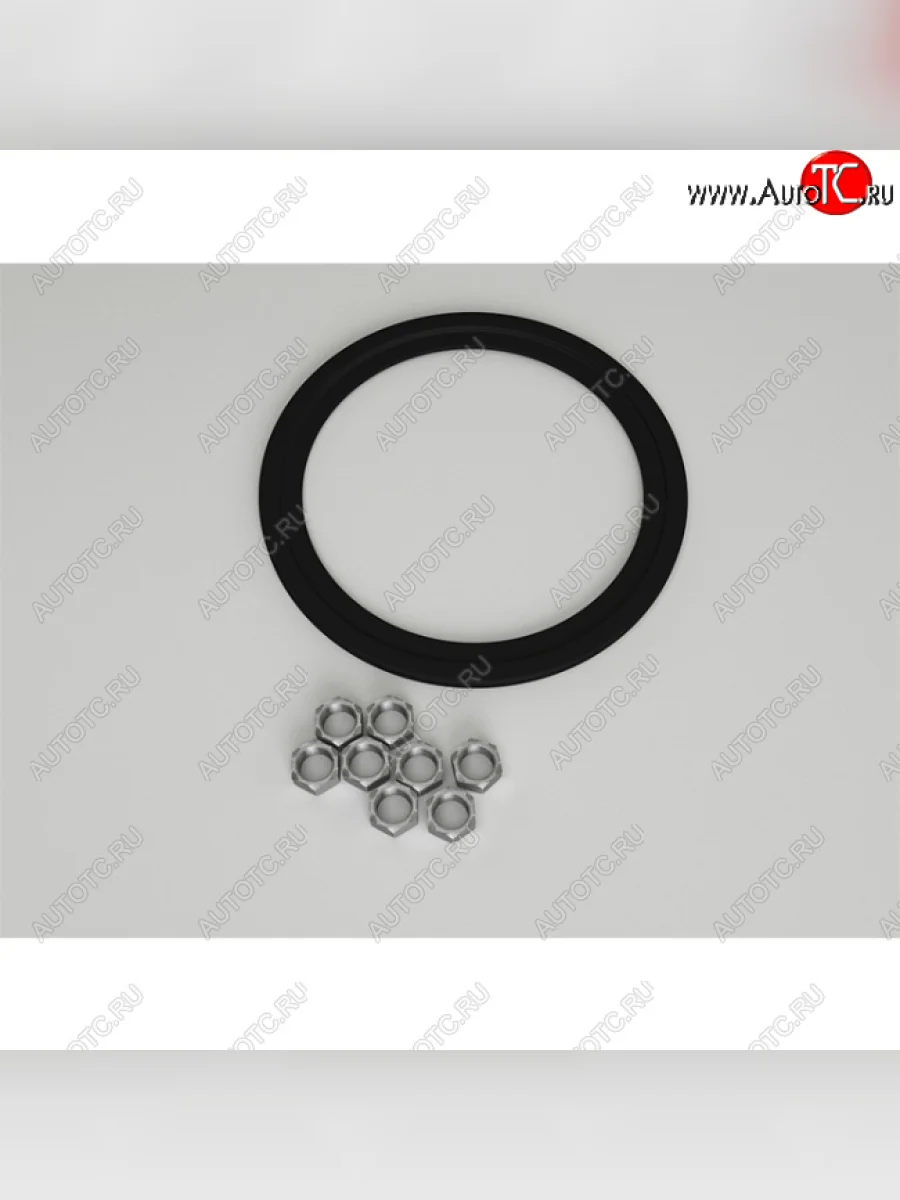 Комплект метизов к топливному баку 38 л. ПРАВЫЙ, СТАЛЬ БАКОР Уаз Патриот Спорт (2012-2013)  с доставкой в г. Керчь