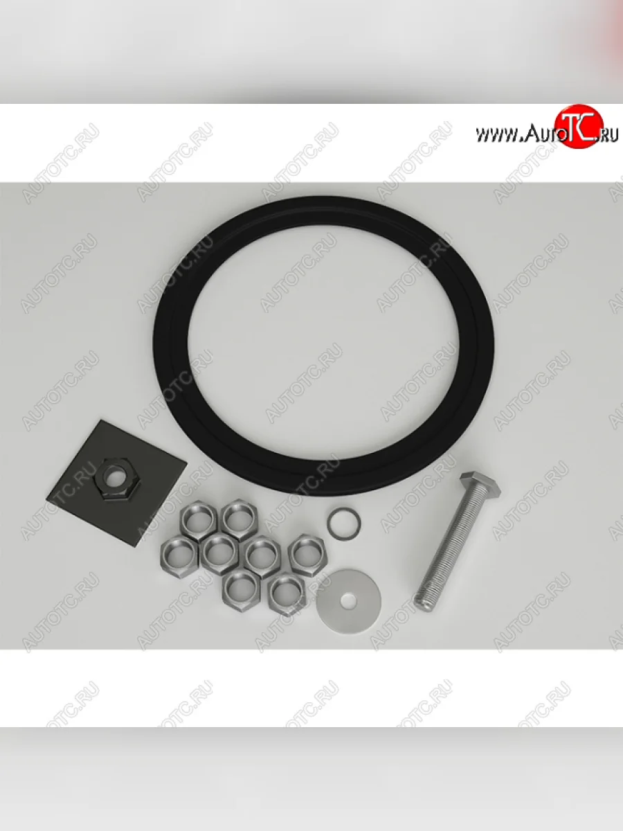 Комплект метизов к топливному баку 53 л. ПРАВЫЙ, СТАЛЬ, БАКОР Уаз Патриот Спорт (2012-2013)  с доставкой в г. Керчь