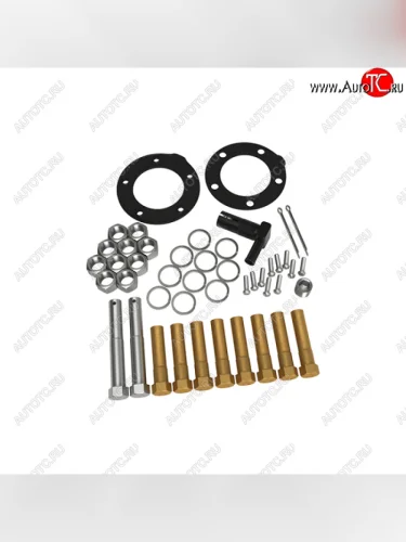 Комплект метизов на 2 кронштейна БАКОР Foton Ollin BJ10 фургон (2005-2015)