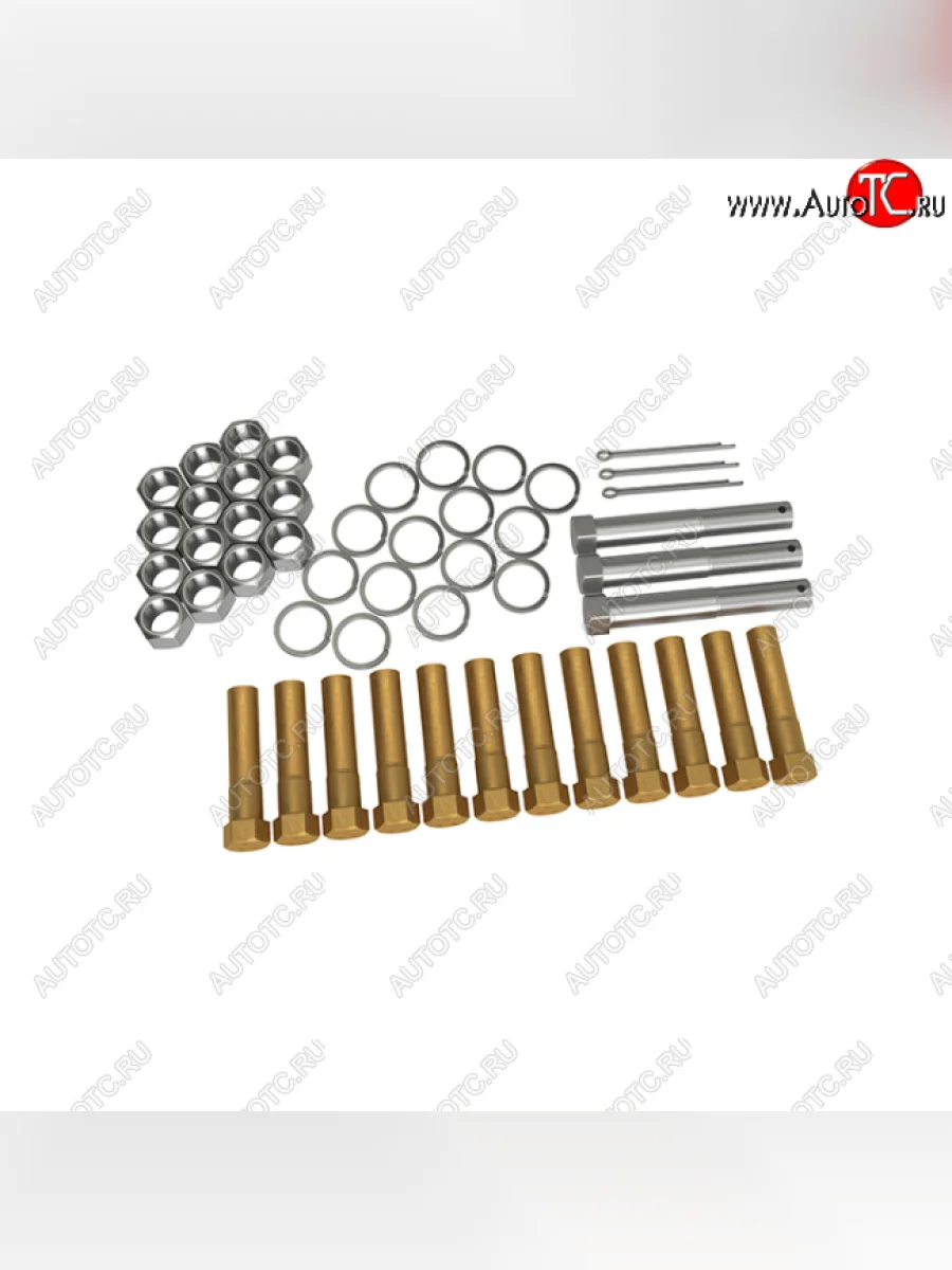 Комплект метизов на 3 кронштейна БАКОР Iveco Daily (2006-2011)  в Перми Пермском крае