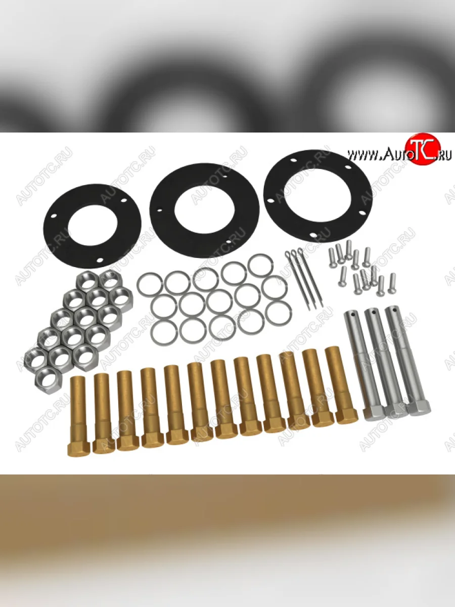 Комплект метизов на 3 кронштейна БАКОР Hyundai Creta GS рестайлинг (2019-2021)  с доставкой в г. Керчь