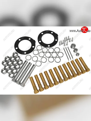 Комплект метизов на 3 кронштейна БАКОР BAW Tonic 33463 (2010-2016)