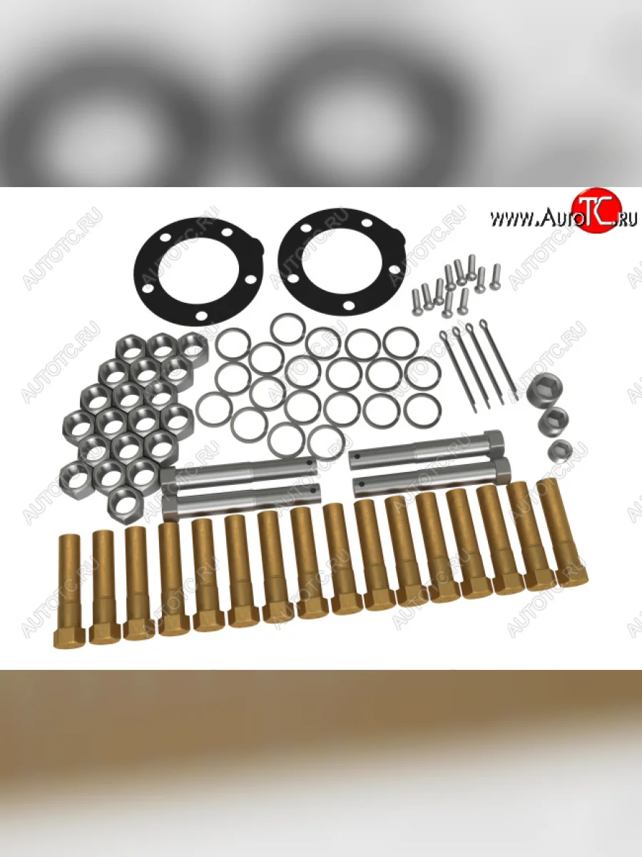 Комплект метизов на 4 кронштейна, БАКОР Renault Magnum (1990-1997)  в Керчи Республика Крым