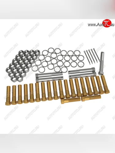 Комплект метизов на 5 кронштейнов ЕВРО БАКОР КамАЗ 6520 (2007-2025)