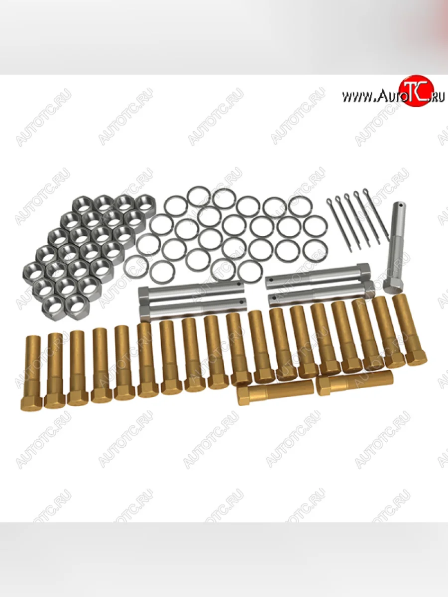 Комплект метизов на 5 кронштейнов ЕВРО БАКОР КамАЗ 5490 (2013-2025)  с доставкой в г. Керчь