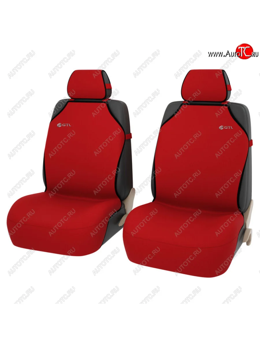Универсальные чехлы сидений (майка, 2 предм., полиэстер)Start Front PSV Haval F7x (2025) (красные)  в Самаре Самарской области