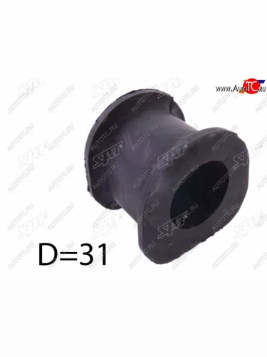 Втулка переднего стабилизатора D=31 SAT Hyundai Terracan  HP (2001-2007) дорестайлинг, рестайлинг