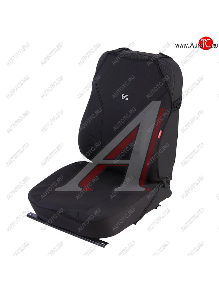 Универсальные чехлы сидений (майка, 7 предм., полиэстер) Bingo CARFASHION Skoda Octavia Tour A4 1U5 универсал дорестайлинг (1996-2000) (черные)  с доставкой в г. Керчь