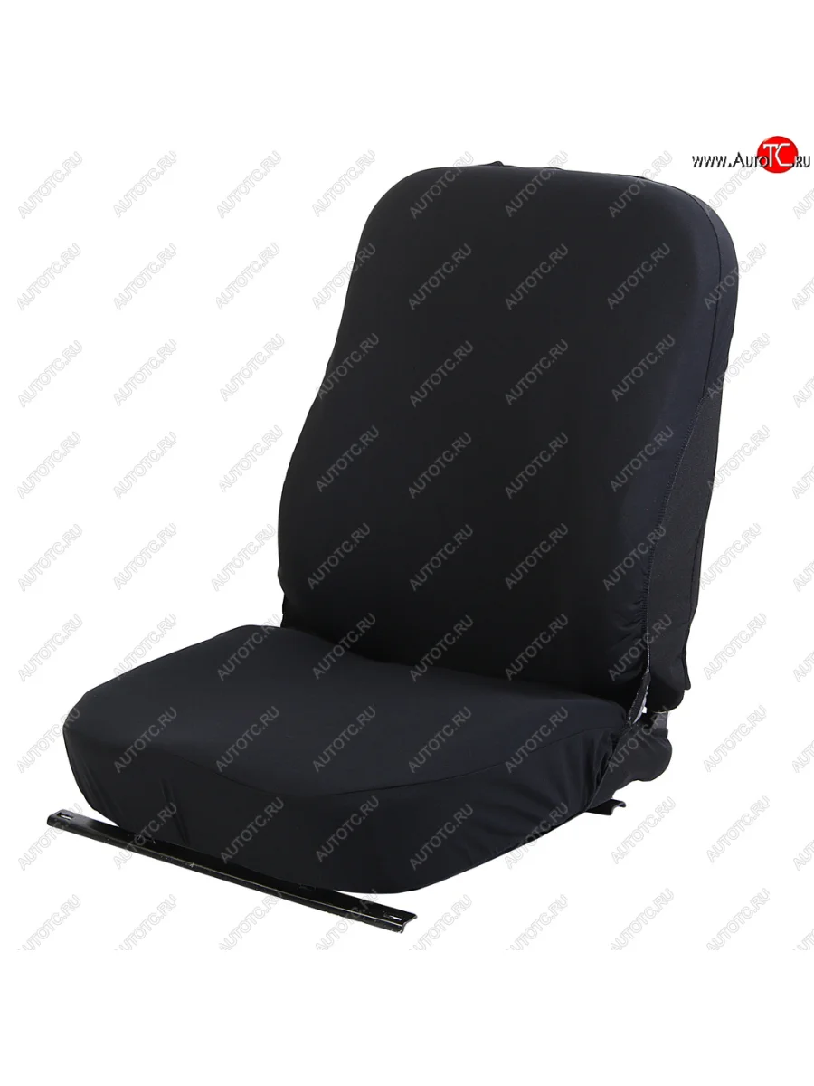 Универсальные чехлы сидений (майка, 2 предм., полиэстер) Basic AZARD Lexus IS250 XE30 седан дорестайлинг (2013-2016) (черные)