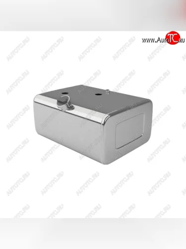 Топливный бак 100 л. (320*510*670) АЛЮМИНИЙ, БАКОР Уаз Патриот Карго рестайлинг 1 (2014-2016) (горловина резьбовая Скания  , без комплектующих)