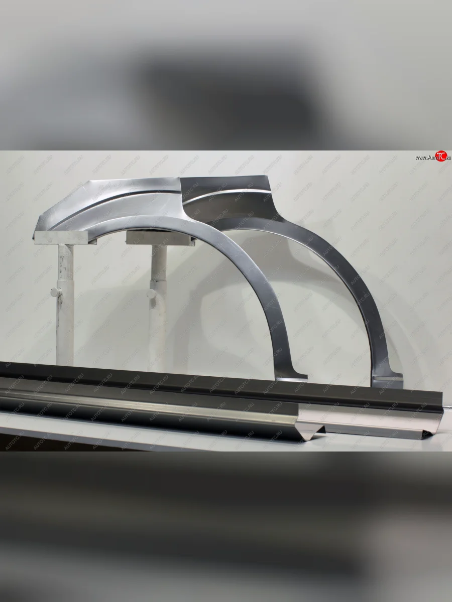 Задние ремонтные арки и пороги (с усилителем) AUTOFERRUM Ford Mondeo Mk3,B4Y дорестайлинг, седан (2000-2003) (Холоднокатаная сталь 0,8 и 1 мм)  в Воронеже Воронежской области