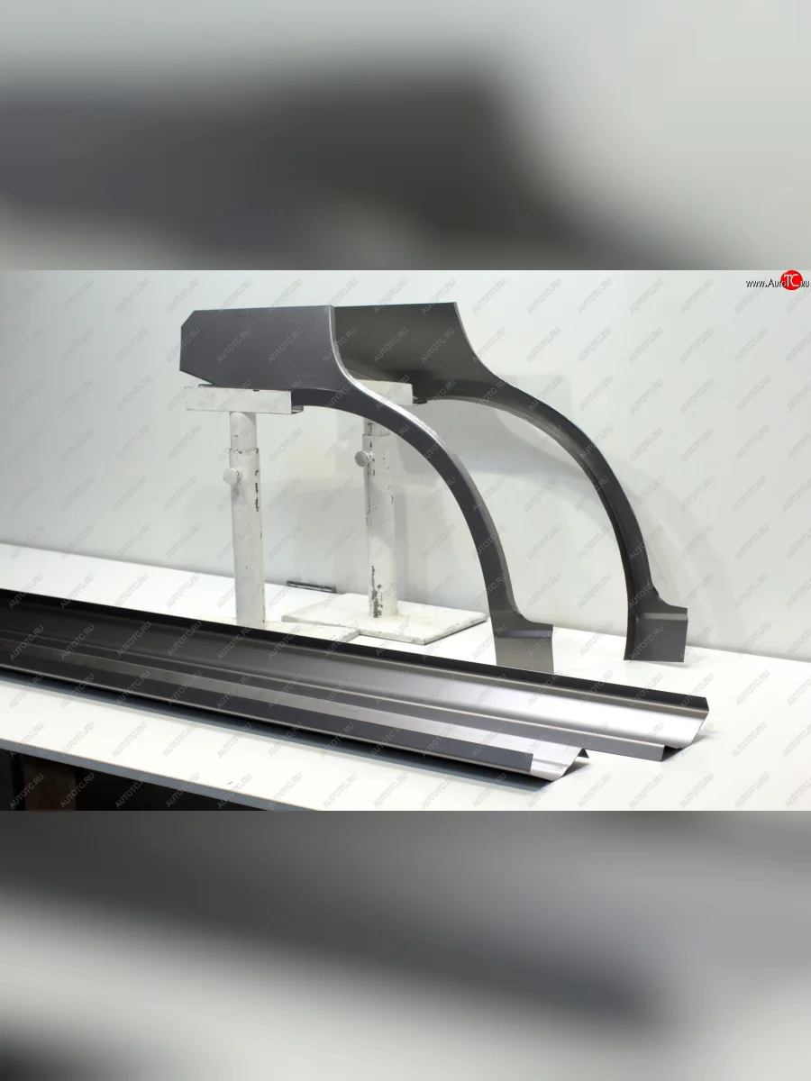 Задние ремонтные арки и пороги (с усилителем) AUTOFERRUM  Honda Jazz (2001-2008) (Холоднокатаная сталь 1 и 1.2 мм)  с доставкой в г. Керчь