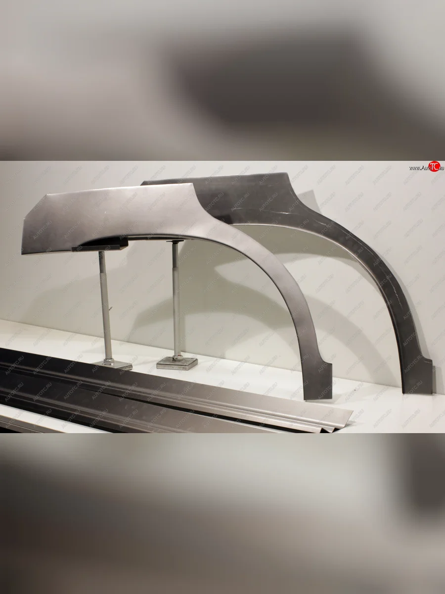 Задние ремонтные арки и пороги (с усилителем) AUTOFERRUM Hyundai Santa Fe SM (2000-2012) (Холоднокатаная сталь 0,8 и 1 мм)  в Керчи Республика Крым