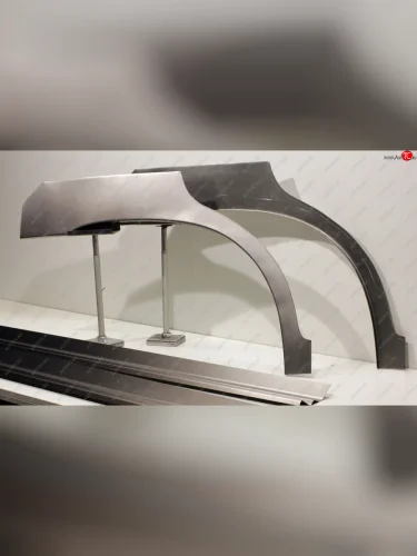 Задние ремонтные арки и пороги (с усилителем) AUTOFERRUM (Холоднокатаная сталь 1 и 1.2 мм) Hyundai Santa Fe  SM (2000-2012)