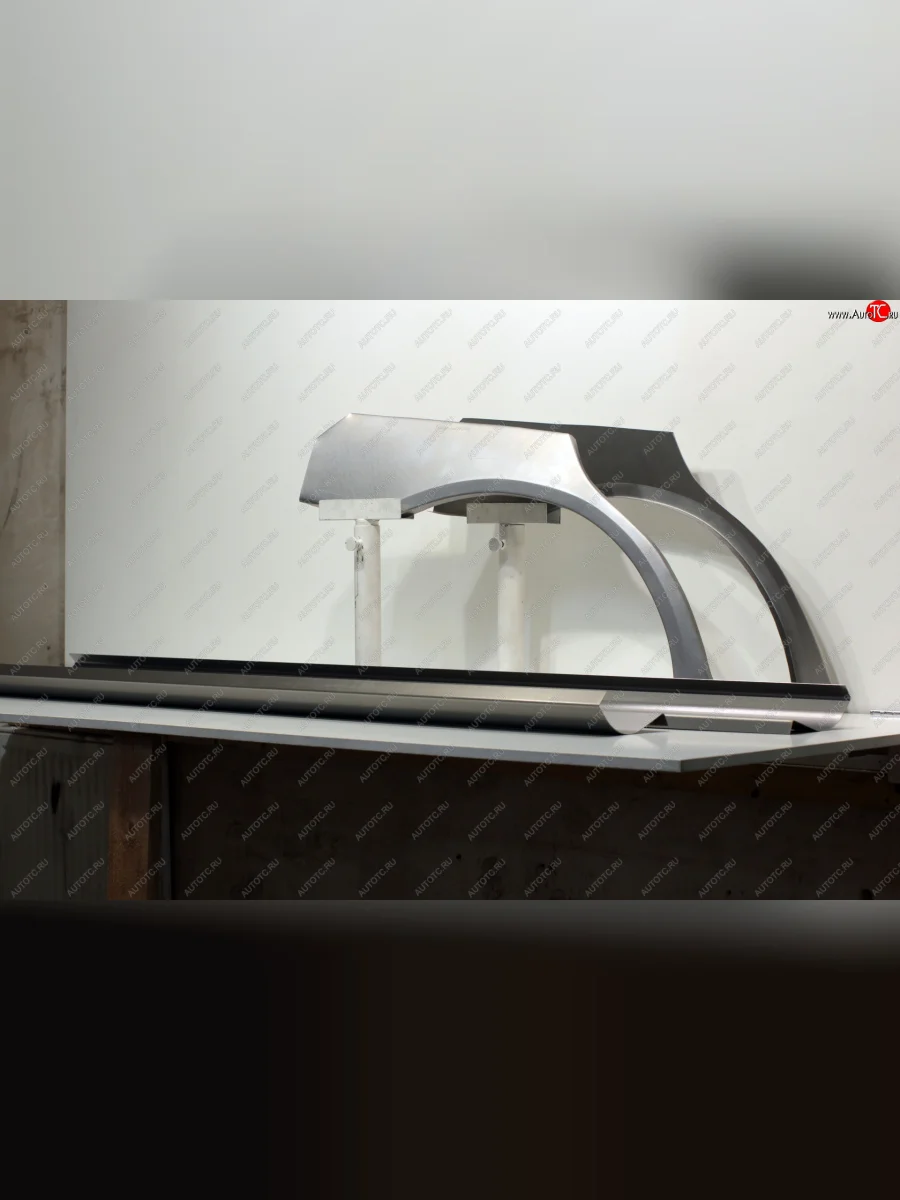 Задние ремонтные арки и пороги (с усилителем) AUTOFERRUM  KIA Magentis (2000-2005) (Холоднокатаная сталь 1 и 1.2 мм)  с доставкой в г. Керчь