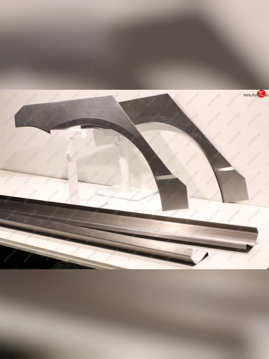 Задние ремонтные арки и пороги (с усилителем) AUTOFERRUM Lifan Solano  дорестайлинг (2010-2015) (Оцинкованная сталь 0,8 и 1 мм.)  в Самаре Самарской области