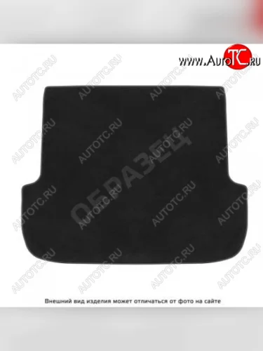 Коврик багажника текстильный (разложенный 3 ряд) Norplast (Lux графит) Chevrolet Tahoe GMT T1XX   (2019-2022)