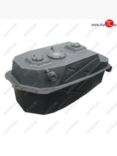 Топливный бак из алюминия 81 л. с защитой (стагер) ORKA Mitsubishi Pajero Sport PA дорестайлинг (1996-2004)