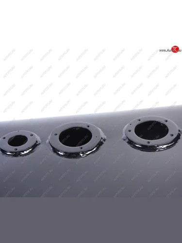 Бак топливный металлический 100л (300х460х820) БАКОР (с крышкой) Hyundai HD-72 - HD78