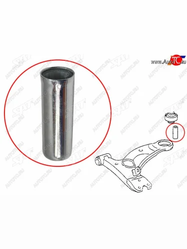 Втулка сайлентблока нижнего FL=FR SAT Toyota Caldina ( T190,  T210) - Ipsum  SXM10