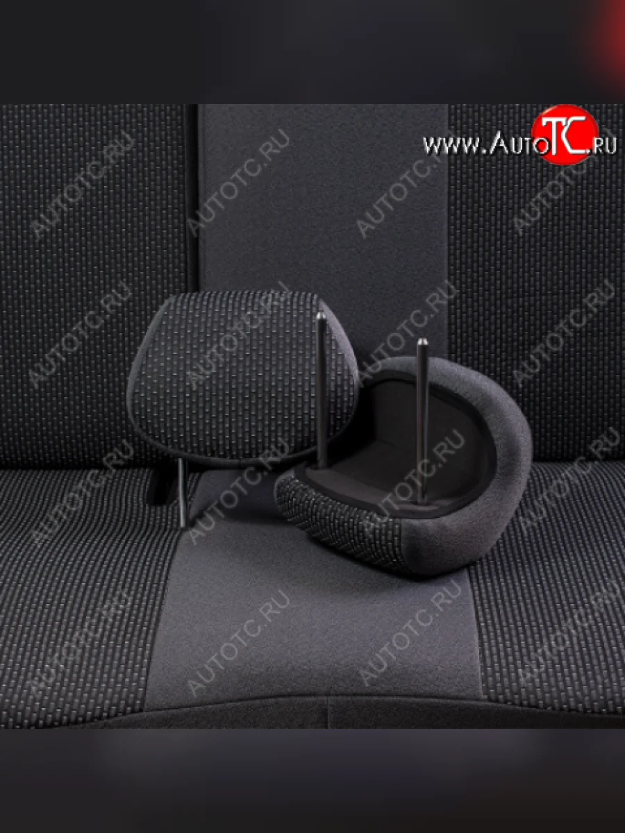  Комплект чехлов для сидений (РЗСиС 40/60, 2П жаккард) ДУБЛИН Lord Autofashion Chery Amulet (Corda) A15 лифтбэк (2003-2010) (серый, вставка серая, строчка серая)  в Самаре Самарской области