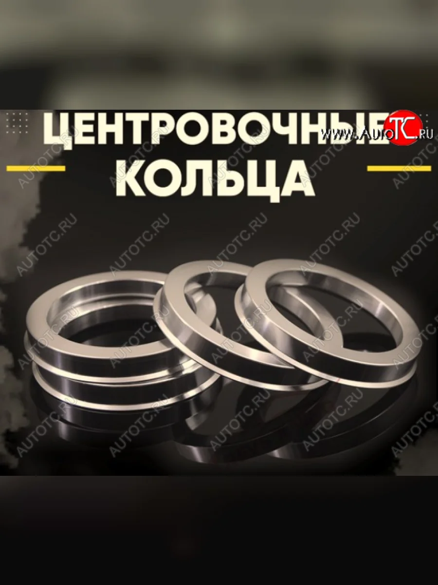 Алюминиевое центровочное кольцо (4 шт) ЗУЗ 92.6 x 100.1    в Самаре Самарской области