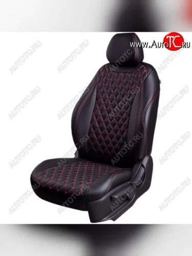 черный, вставка черная, строчка красная 19719р