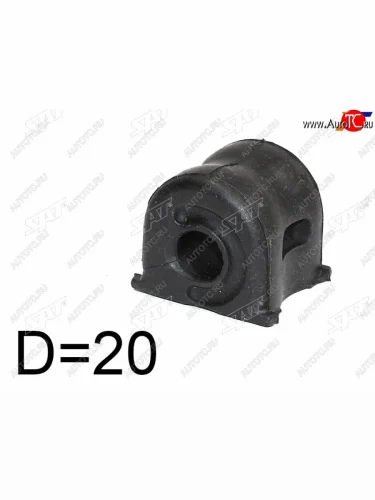 Втулка стабилизатора переднего D=20 FL-FR SAT Honda CR-V  RE1,RE2,RE3,RE4,RE5,RE7 (2007-2012) дорестайлинг, рестайлинг