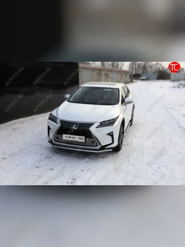 Защита переднего бампера нижняя d42,4 мм ТСС Тюнинг Lexus RX  200T - RX450H  AL10