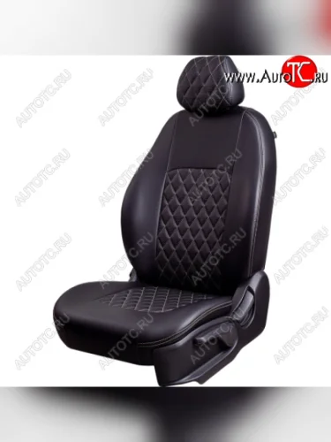 черный, вставка РОМБ черная+бежевая, строчка бежевая 7098р