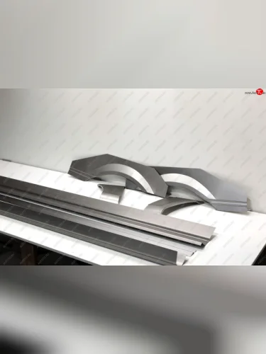 Задние ремонтные арки и пороги (с усилителем) AUTOFERRUM (Оцинкованная сталь 0,8 и 1 мм.) Mercedes-Benz Vito W639 дорестайлинг (2003-2010)